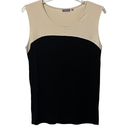 AMBEE 2-PC. SLEEVELESS MIDI DRESS & JACKET, WOMENS, XXL, TAN BLACK-ABSTRACT - Picture 4 of 12